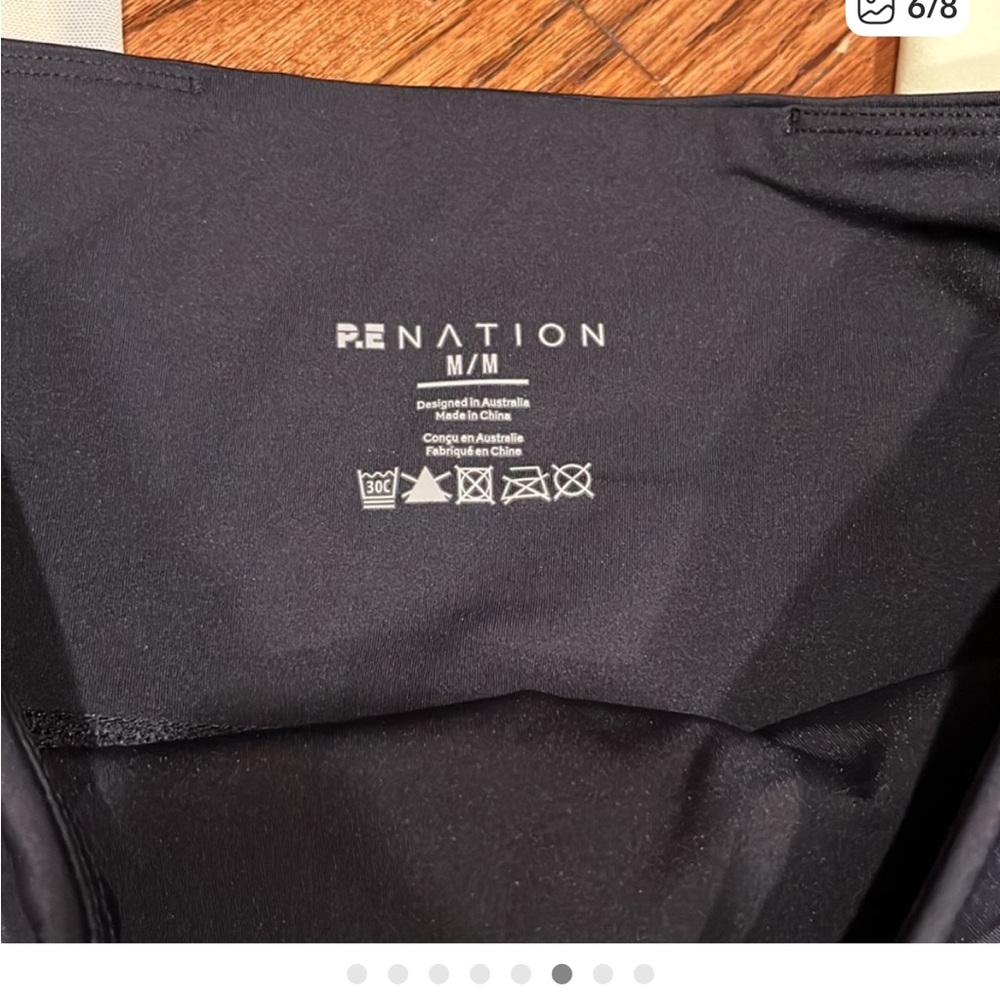 P.E. Nation freeman leggings in black underground size M - Picture 6 of 8